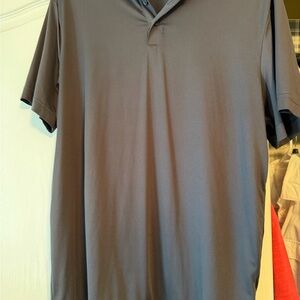 Old Navy Men's Polo Shirt - Charcoal